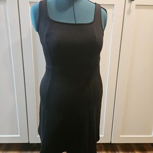 Chic Black Sleeveless Mini Dress
